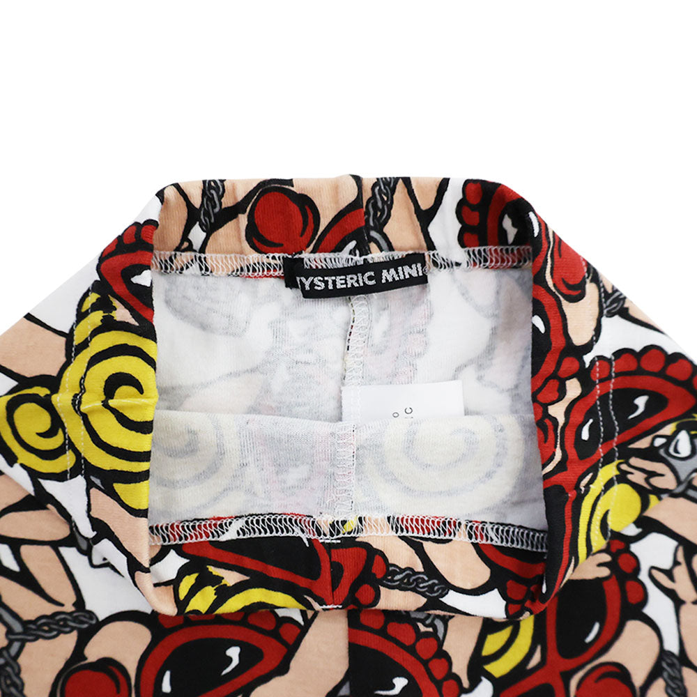 MINI DOLL総柄 10分丈レギンス