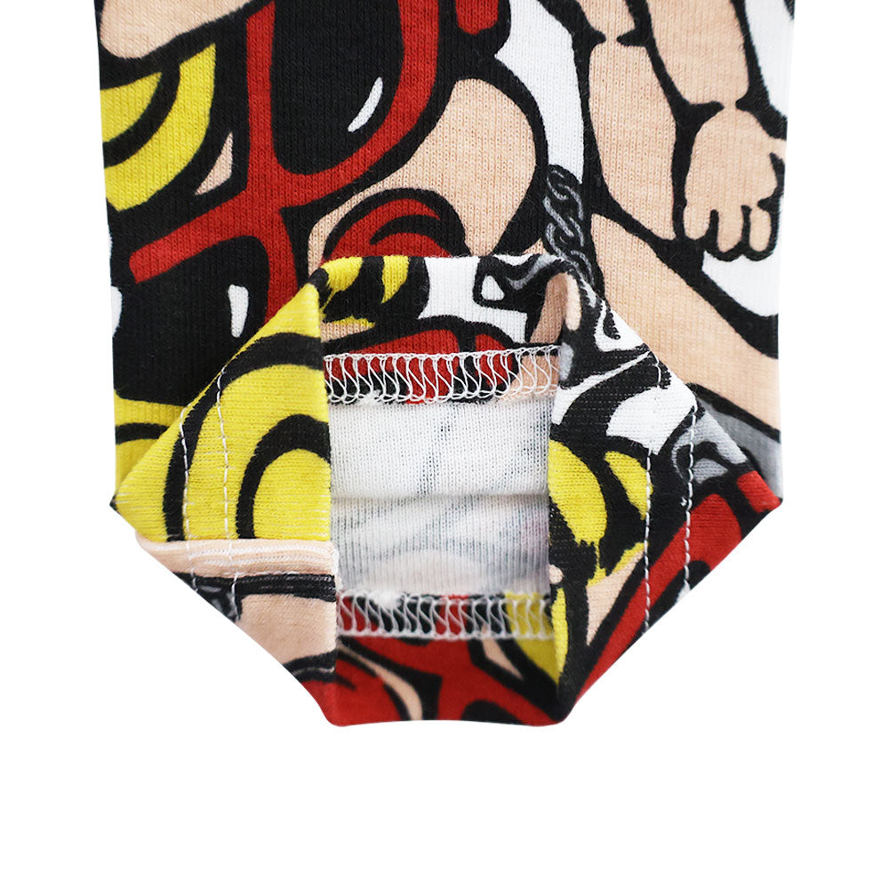 MINI DOLL総柄 10分丈レギンス