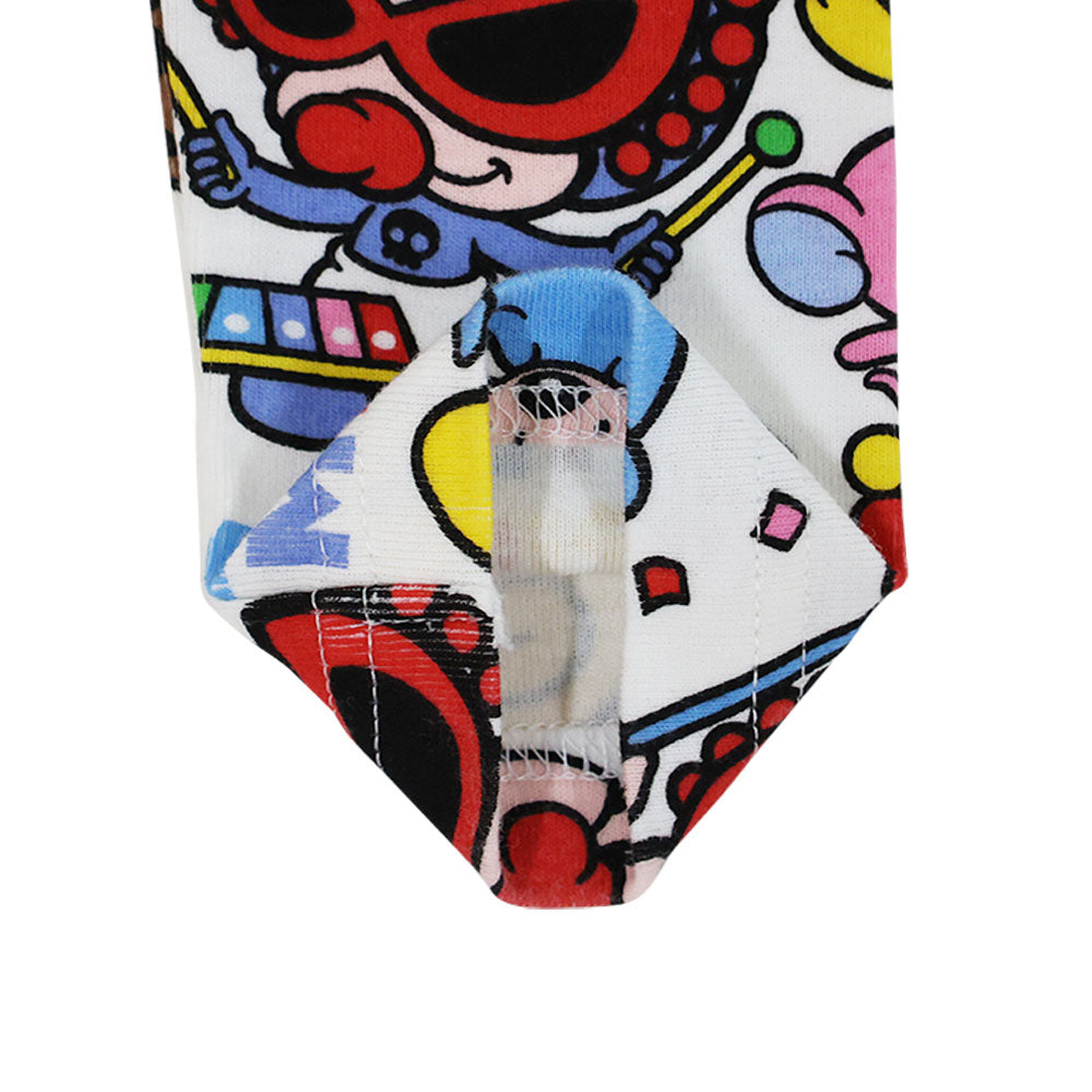 HYS-MINI BAND CLUB総柄 10分丈レギンス