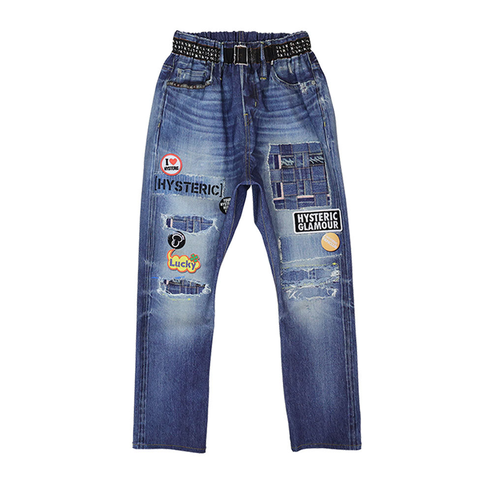 HYSTERIC FAN CLUB Viscotex ハイテンションLike a denim