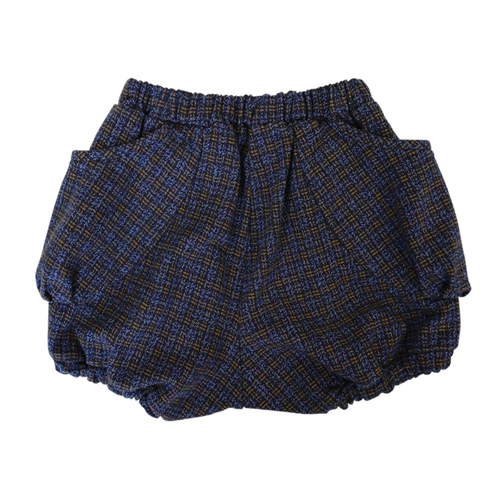 TWEEDY COTTON 刺繍付き ショートパンツ