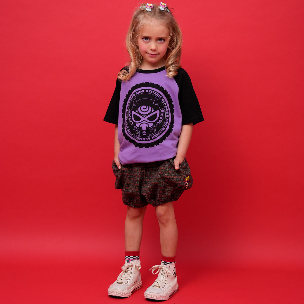 TWEEDY COTTON 刺繍付き ショートパンツ