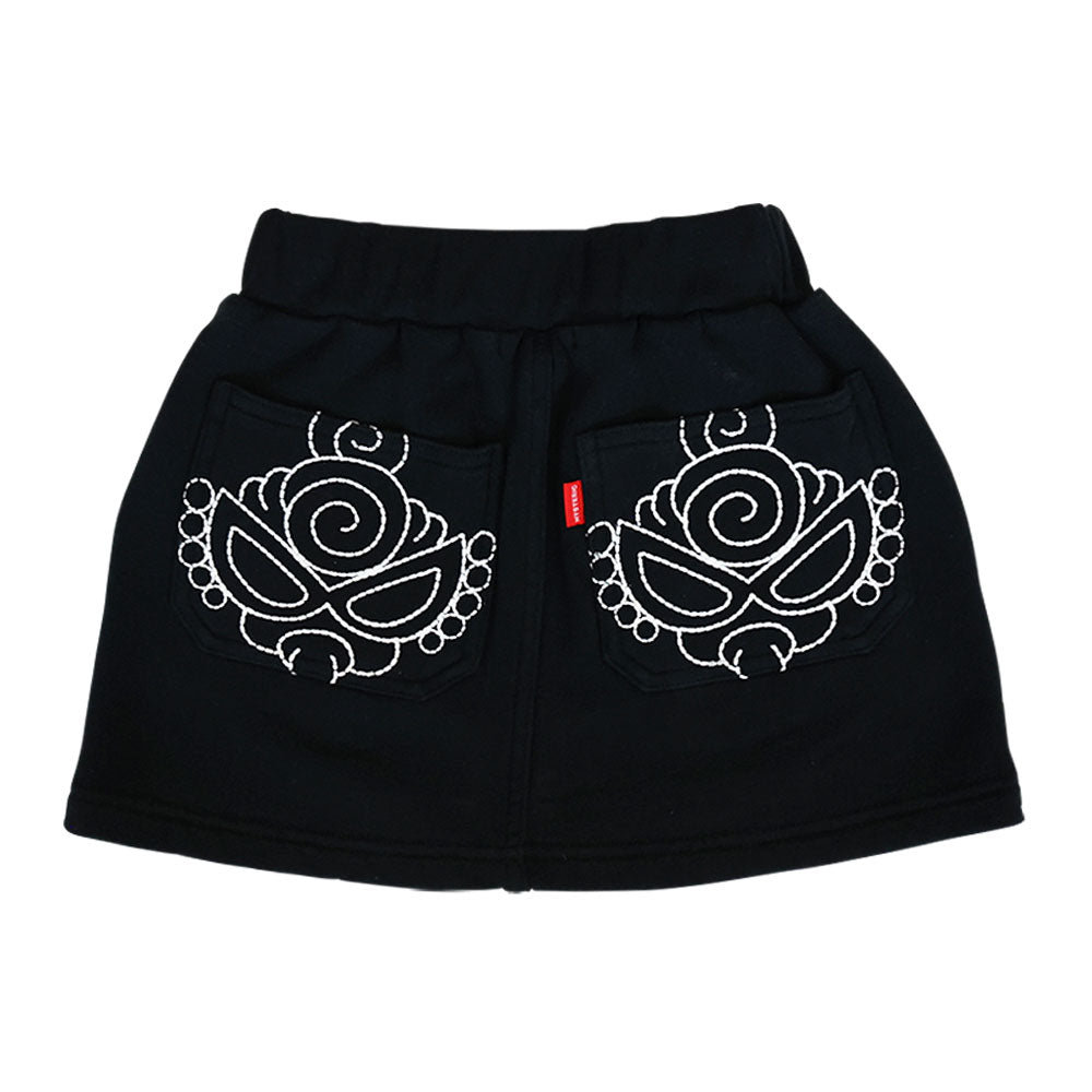 MINI FACE裏毛スカート