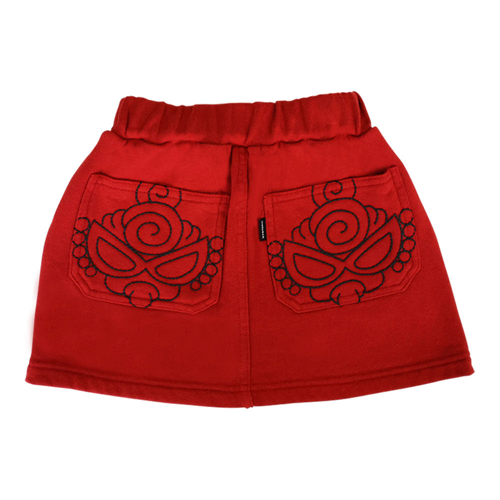 MINI FACE裏毛スカート