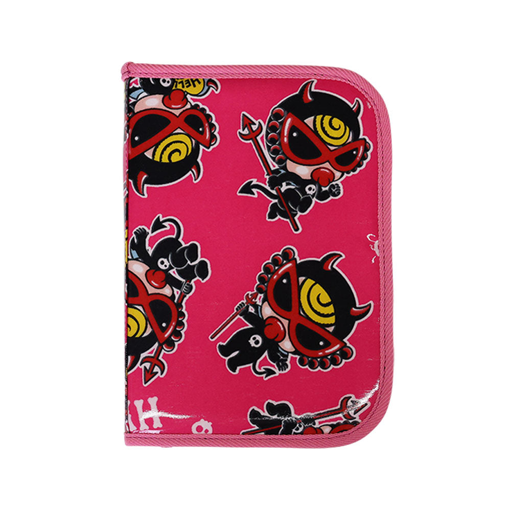 DEVILKIN総柄 PVC マルチケース