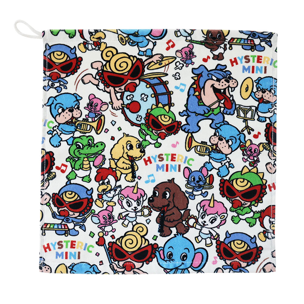 HYS-MINI BAND CLUB ループ付きハンドタオル