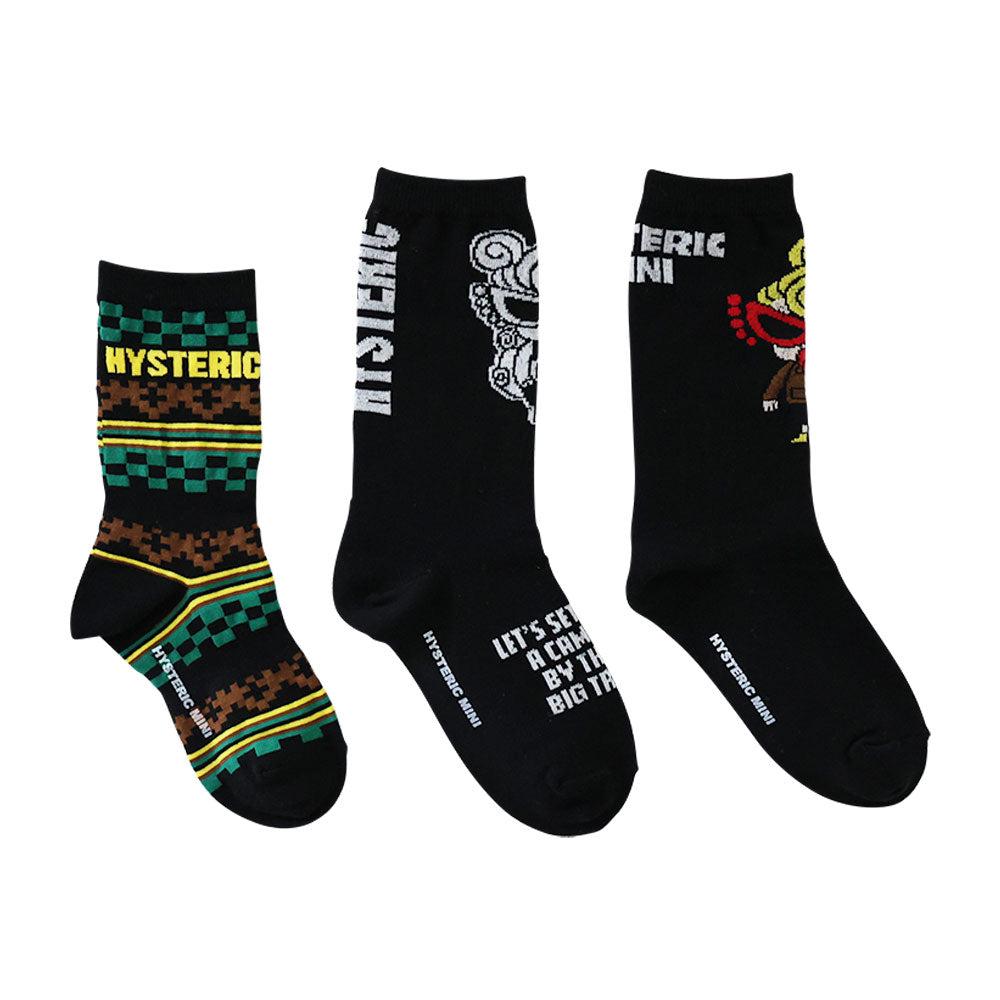 CAMP MINI 3P ソックス