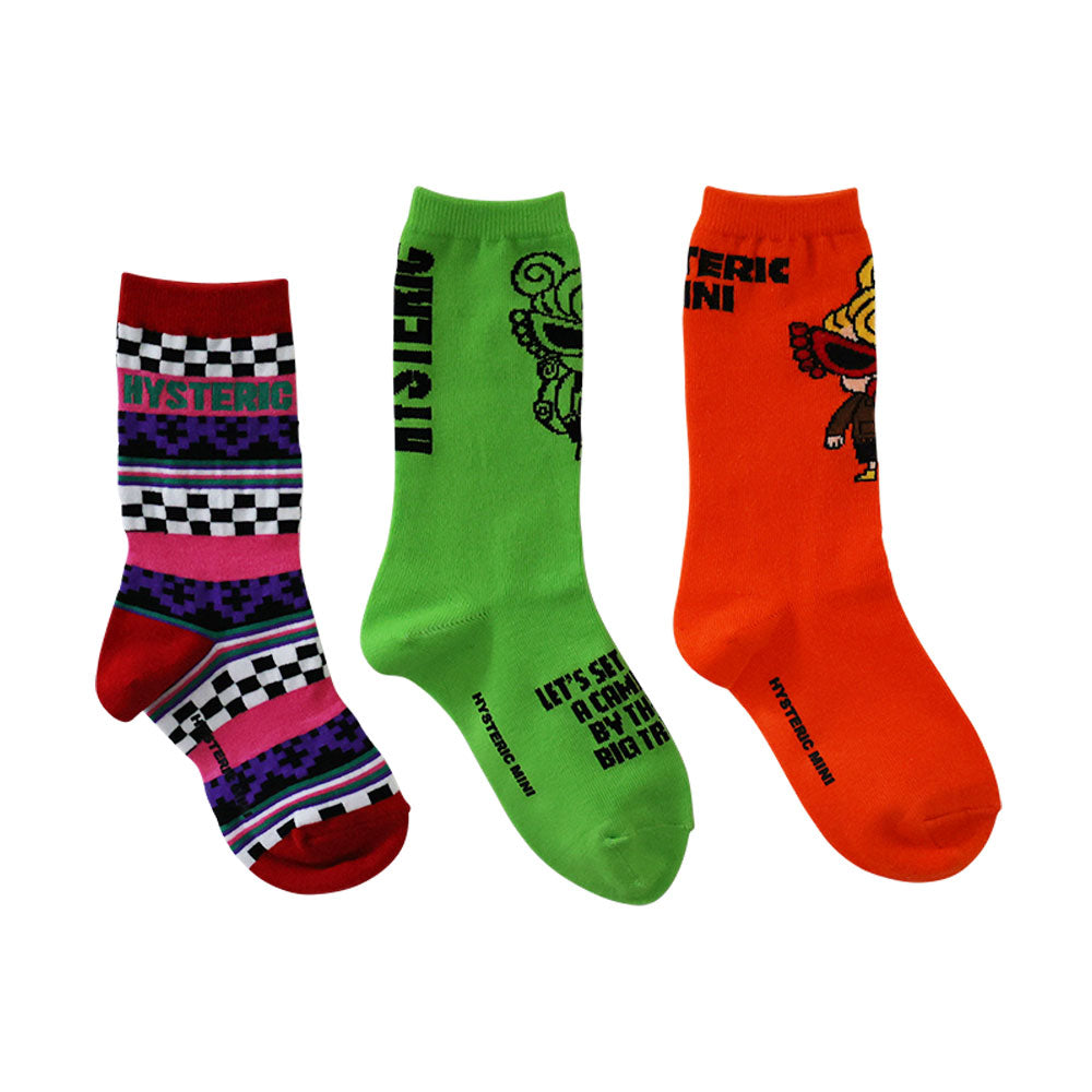 CAMP MINI 3P ソックス