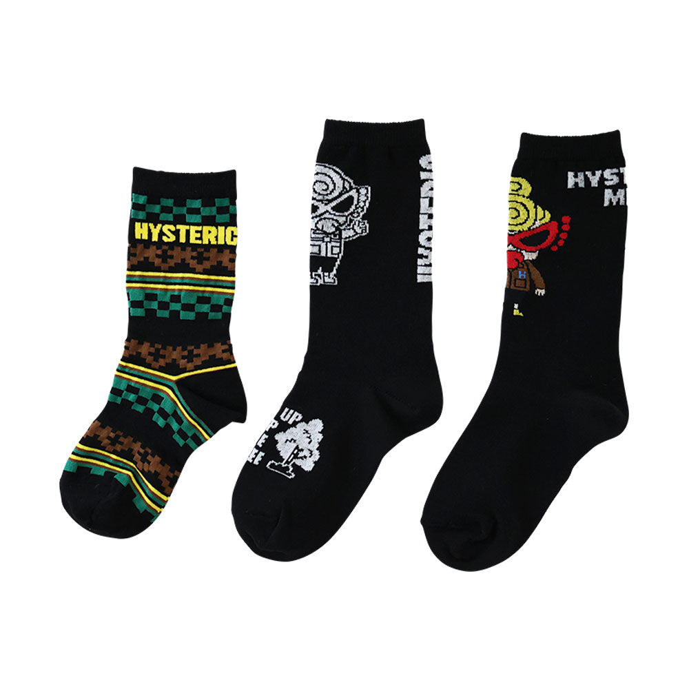 CAMP MINI 3P ソックス