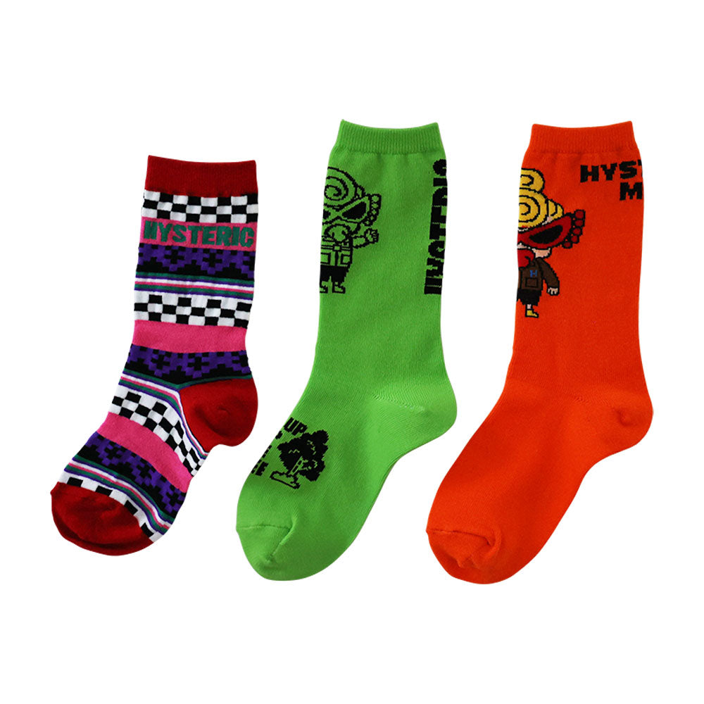 CAMP MINI 3P ソックス