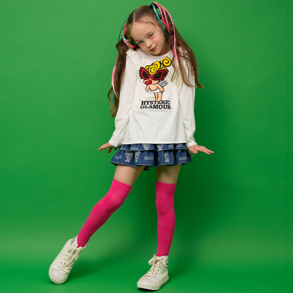 MINI FACE ニーハイソックス