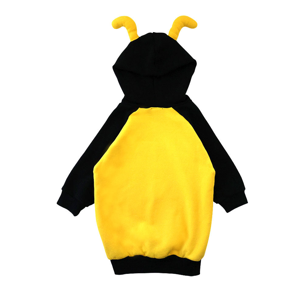 LITTLE BEE つの付き 裏毛パーカー