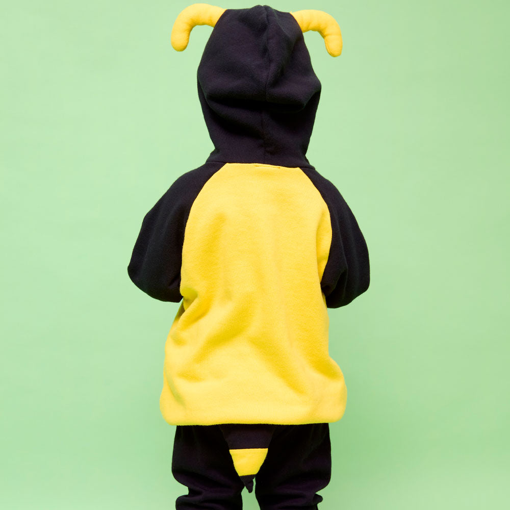 LITTLE BEE つの付き 裏毛パーカー