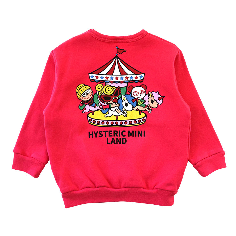 HYSTERIC MINI LAND 裏毛トレーナー