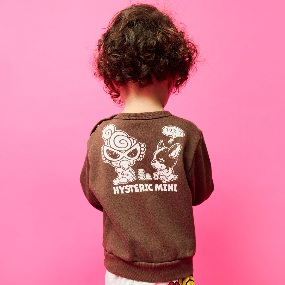 MINI&J SNACK TIME 裏毛トレーナー