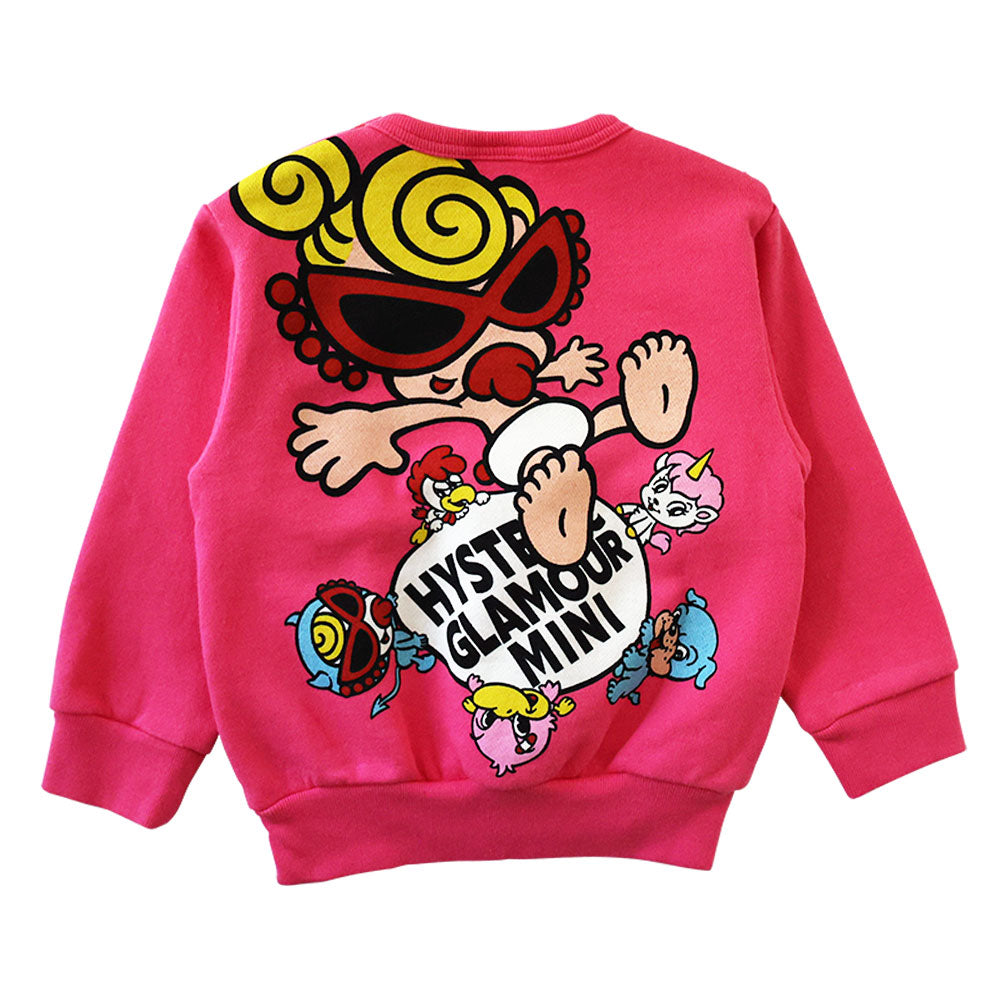 JUMP HIGH TO THE SKY 裏毛トレーナー