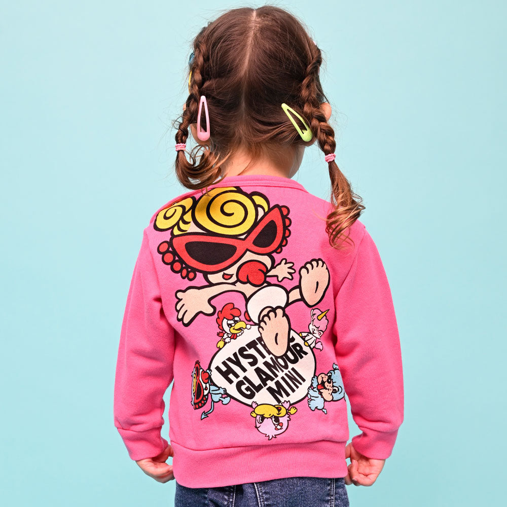 JUMP HIGH TO THE SKY 裏毛トレーナー