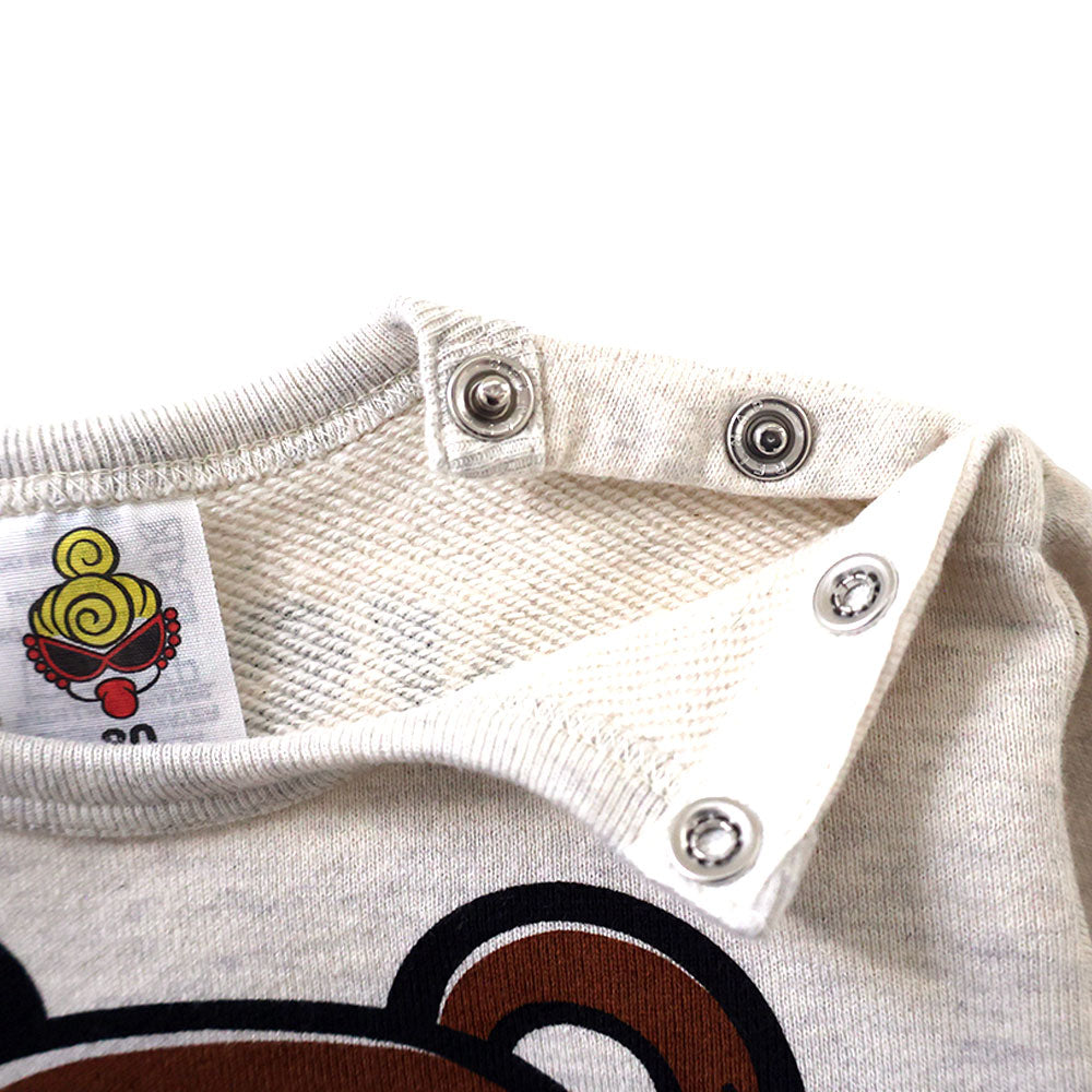 PUFF PUFF ALLSTAR 裏毛トレーナー