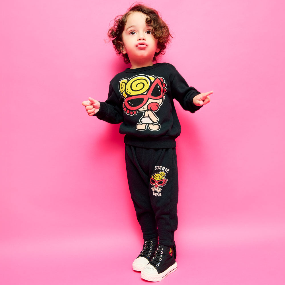 PUFF PUFF ALLSTAR 裏毛トレーナー