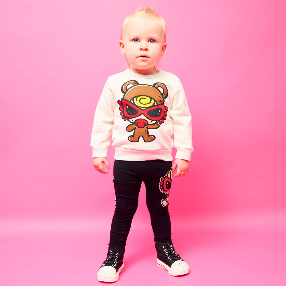 PUFF PUFF ALLSTAR 裏毛トレーナー