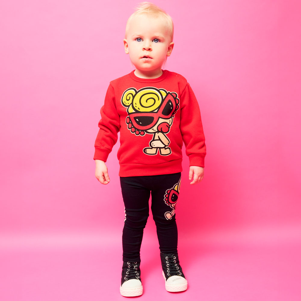 PUFF PUFF ALLSTAR 裏毛トレーナー