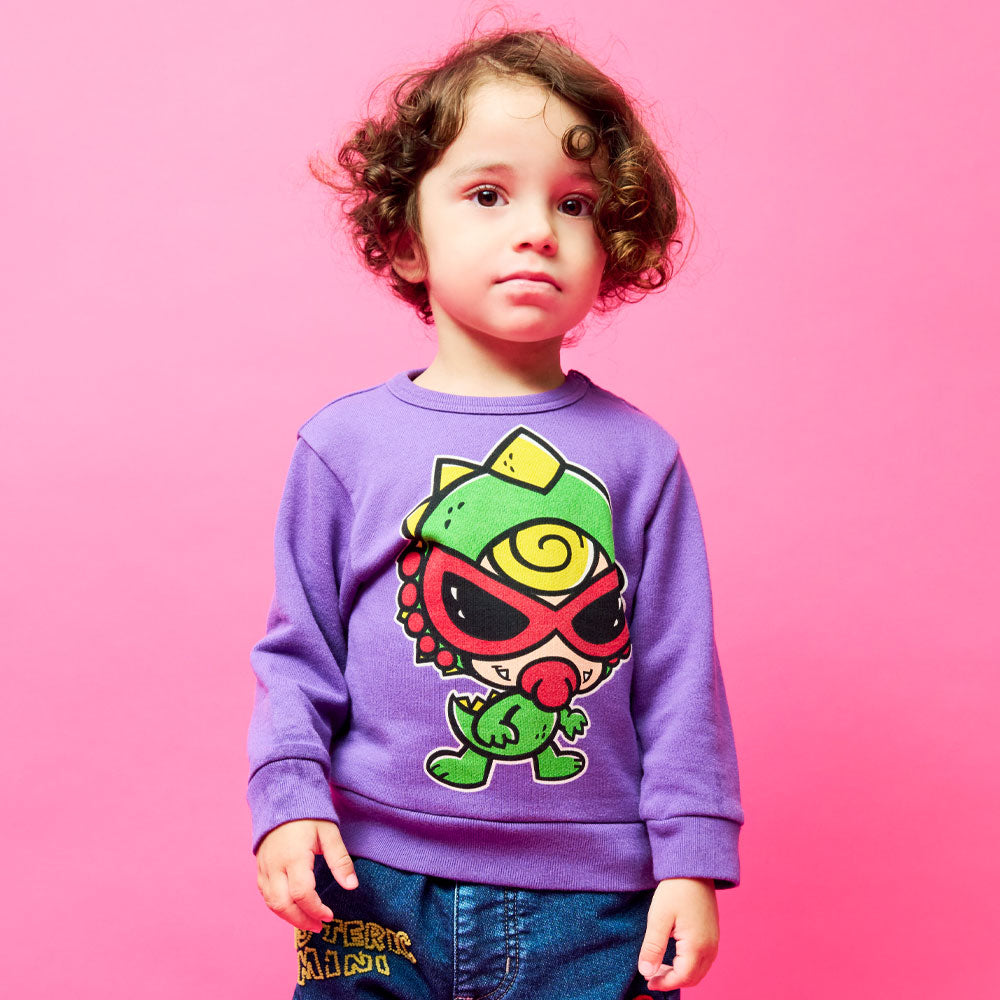 PUFF PUFF ALLSTAR 裏毛トレーナー