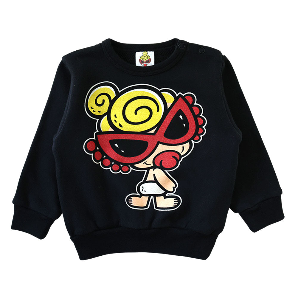 PUFF PUFF ALLSTAR 裏毛トレーナー