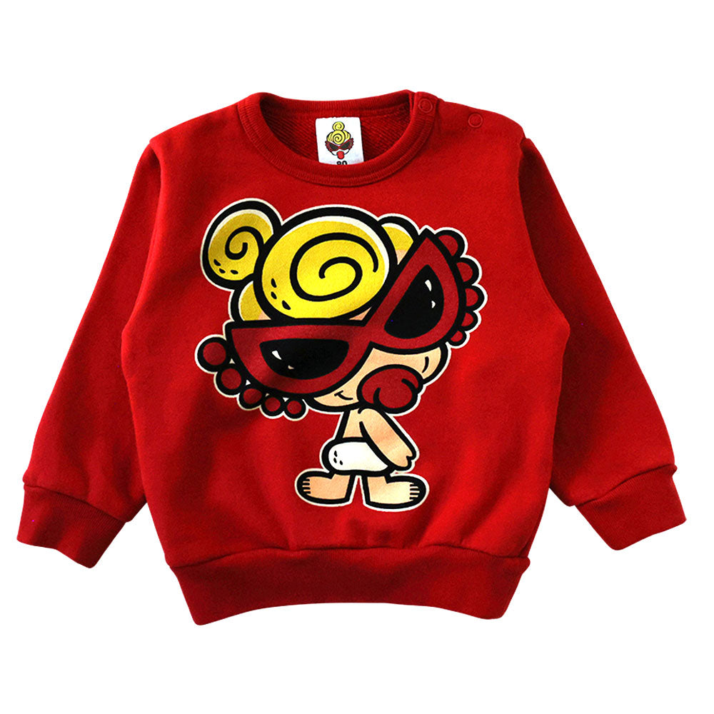 PUFF PUFF ALLSTAR 裏毛トレーナー