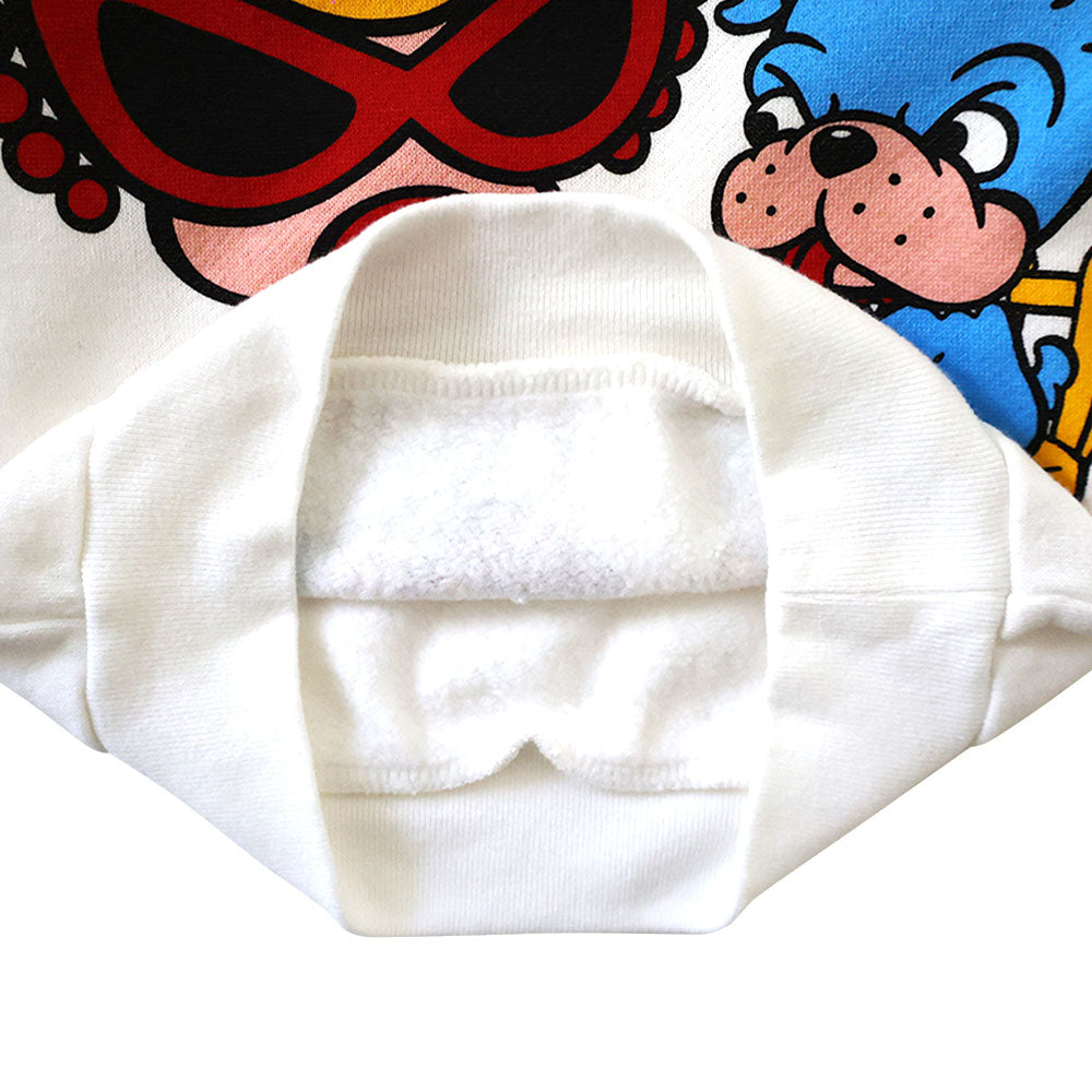 KNIT WITH MINI&BB 裏起毛トレーナー