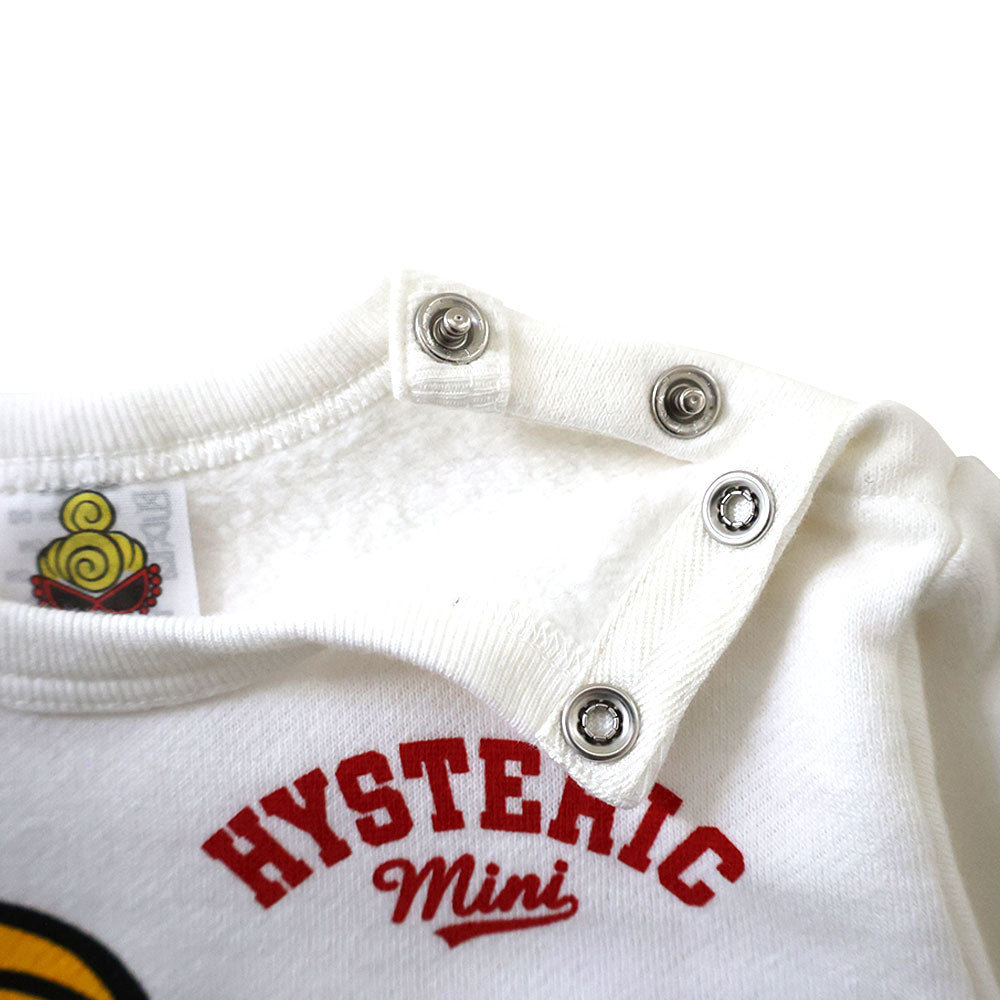 KNIT WITH MINI&BB 裏起毛トレーナー