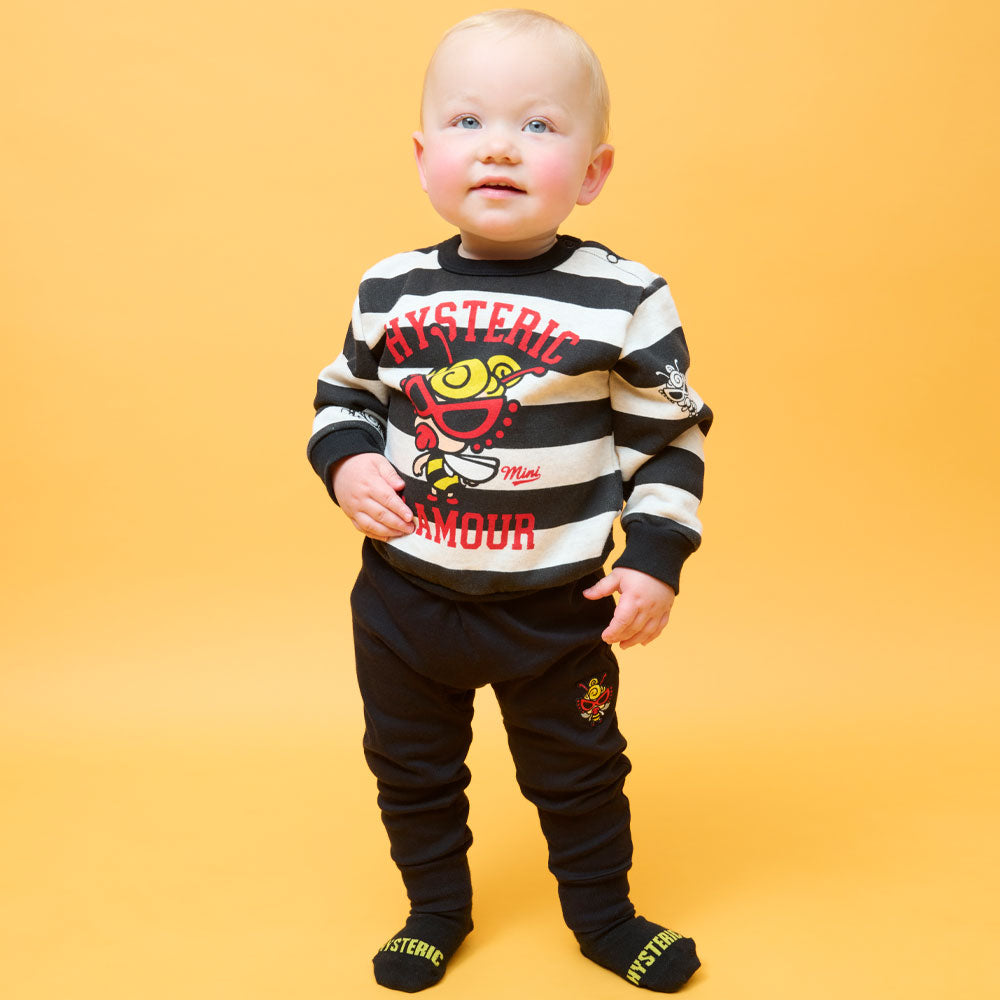 LITTLE BEE しっぽ付き 10分丈 スウェットパンツ