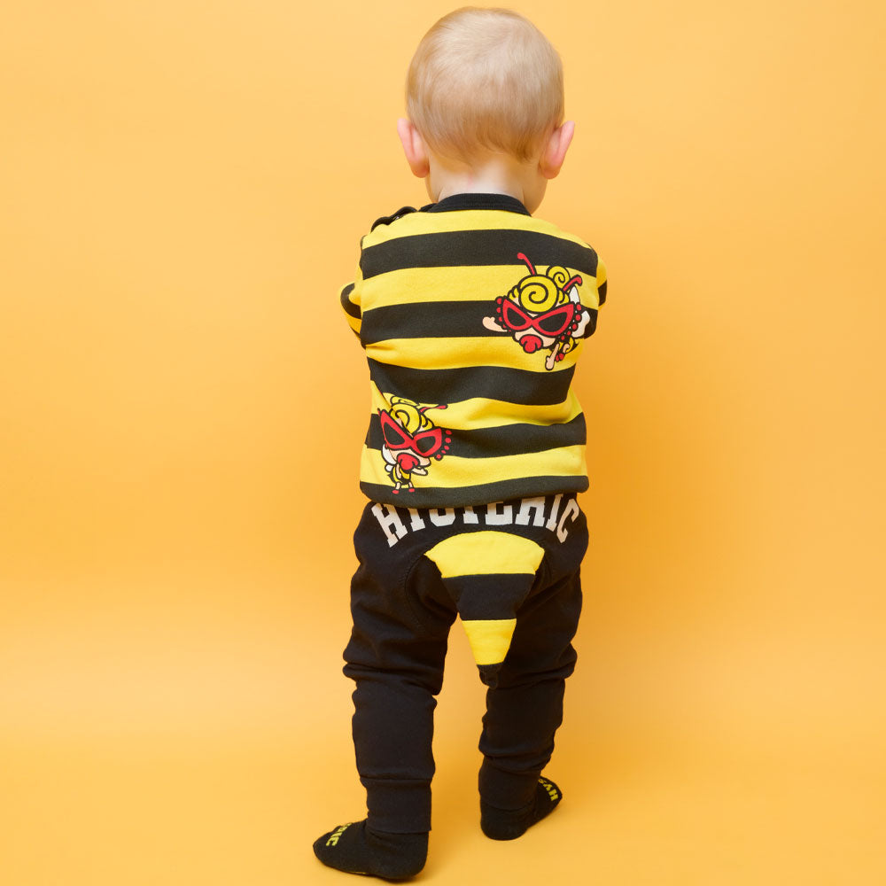 LITTLE BEE しっぽ付き 10分丈 スウェットパンツ