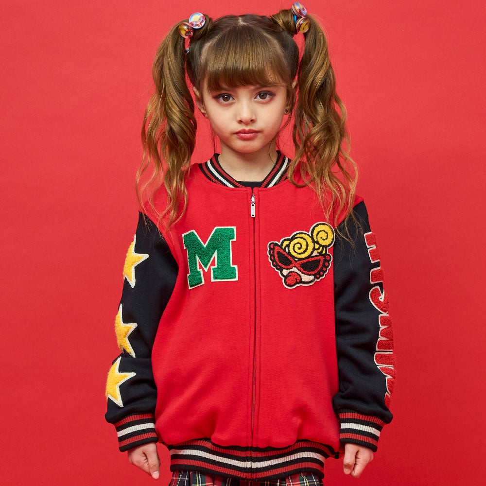 MINI FACE 裏起毛 ブルゾン