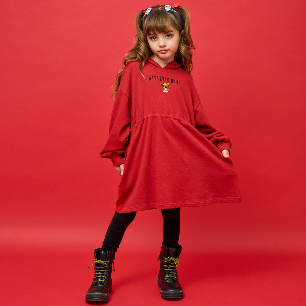 ANGEL MINI 羽付き 裏毛ワンピース