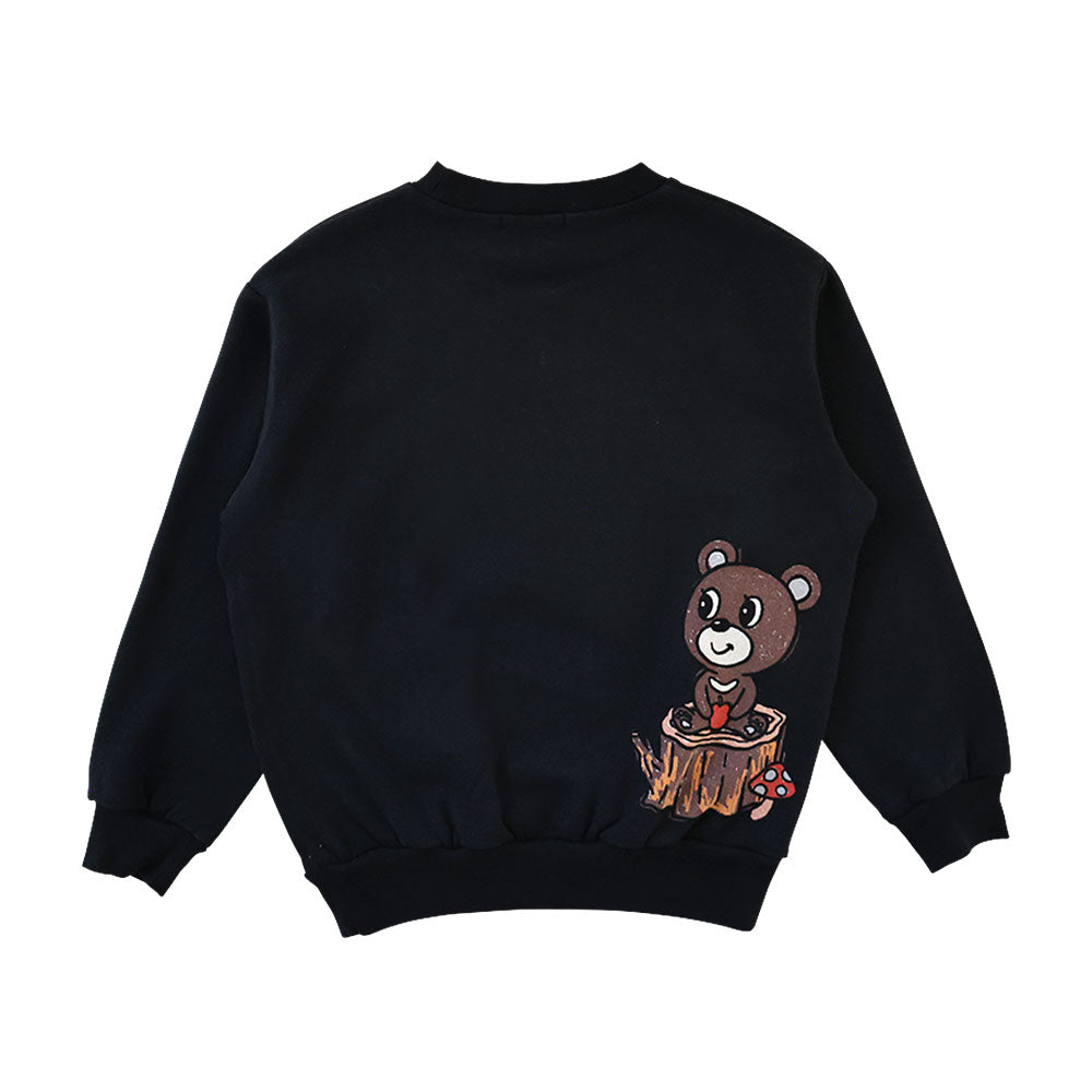 SEEK A BABY BEAR 裏毛トレーナー