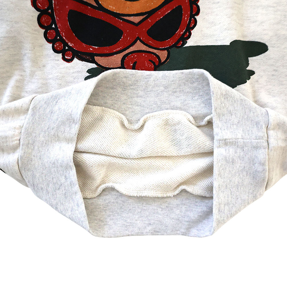 SEEK A BABY BEAR 裏毛トレーナー