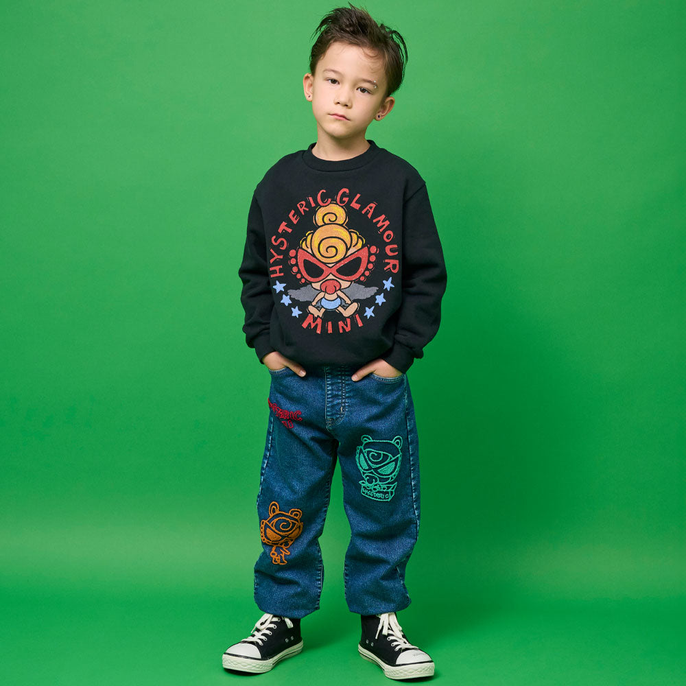 SUPER SELFISH BABY 裏起毛トレーナー