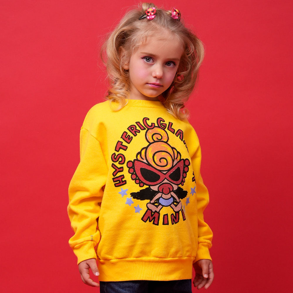 SUPER SELFISH BABY 裏起毛トレーナー