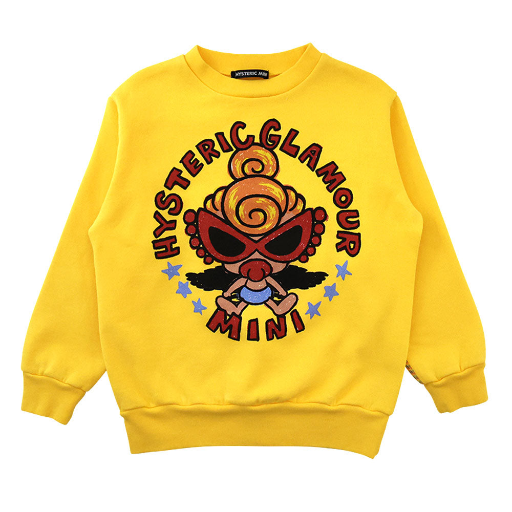 SUPER SELFISH BABY 裏起毛トレーナー