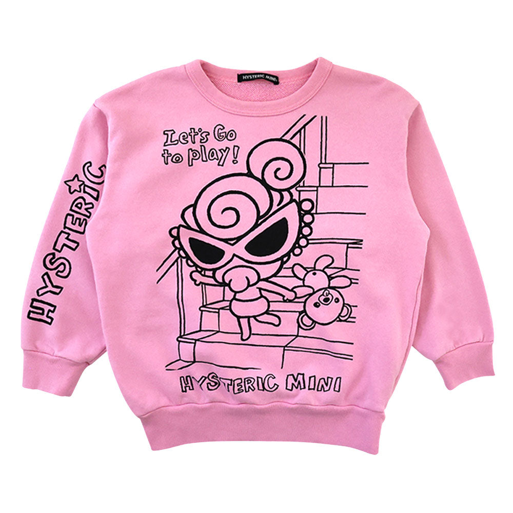 SELFISH BABY ALLSTARS 裏毛トレーナー