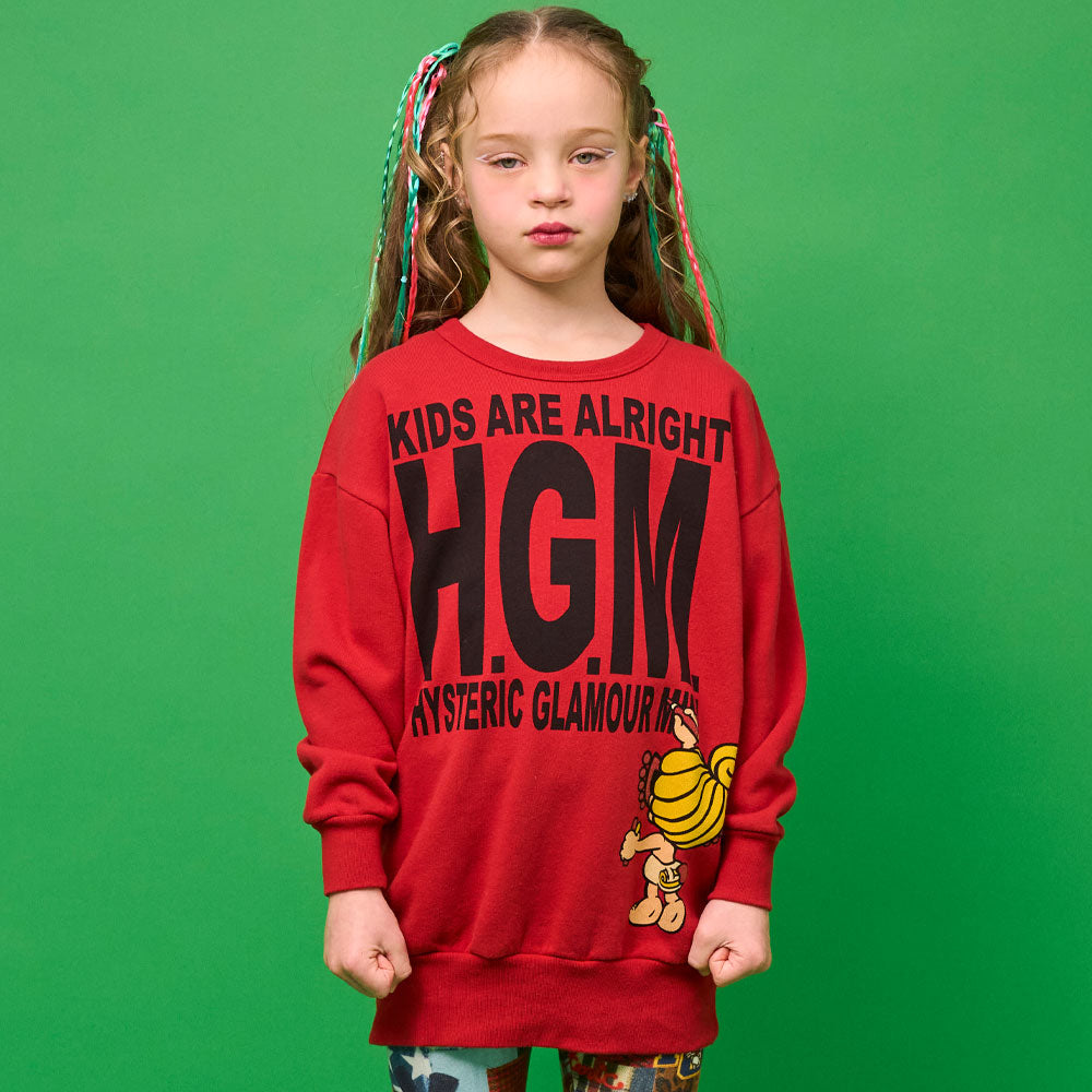 H.G.M. 裏毛 BIGトレーナー