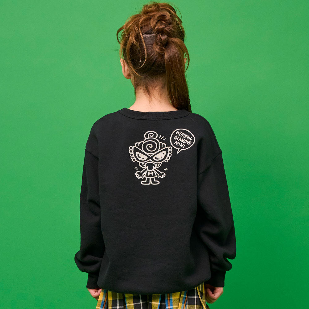 WE'RE A HAPPY FAMILY 裏起毛トレーナー