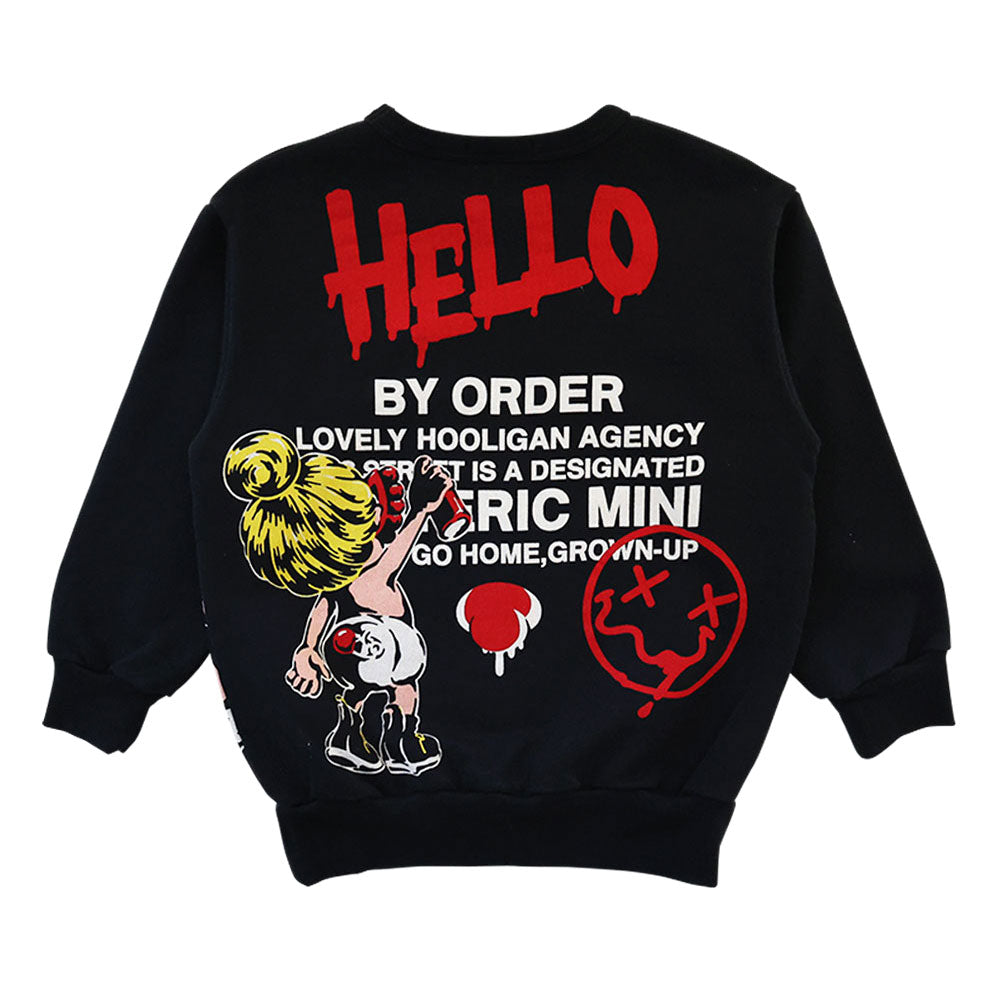 TAGGING MINI LOOPLUS 裏毛トレーナー