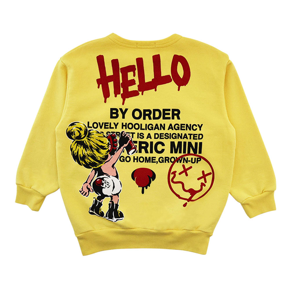 TAGGING MINI LOOPLUS 裏毛トレーナー