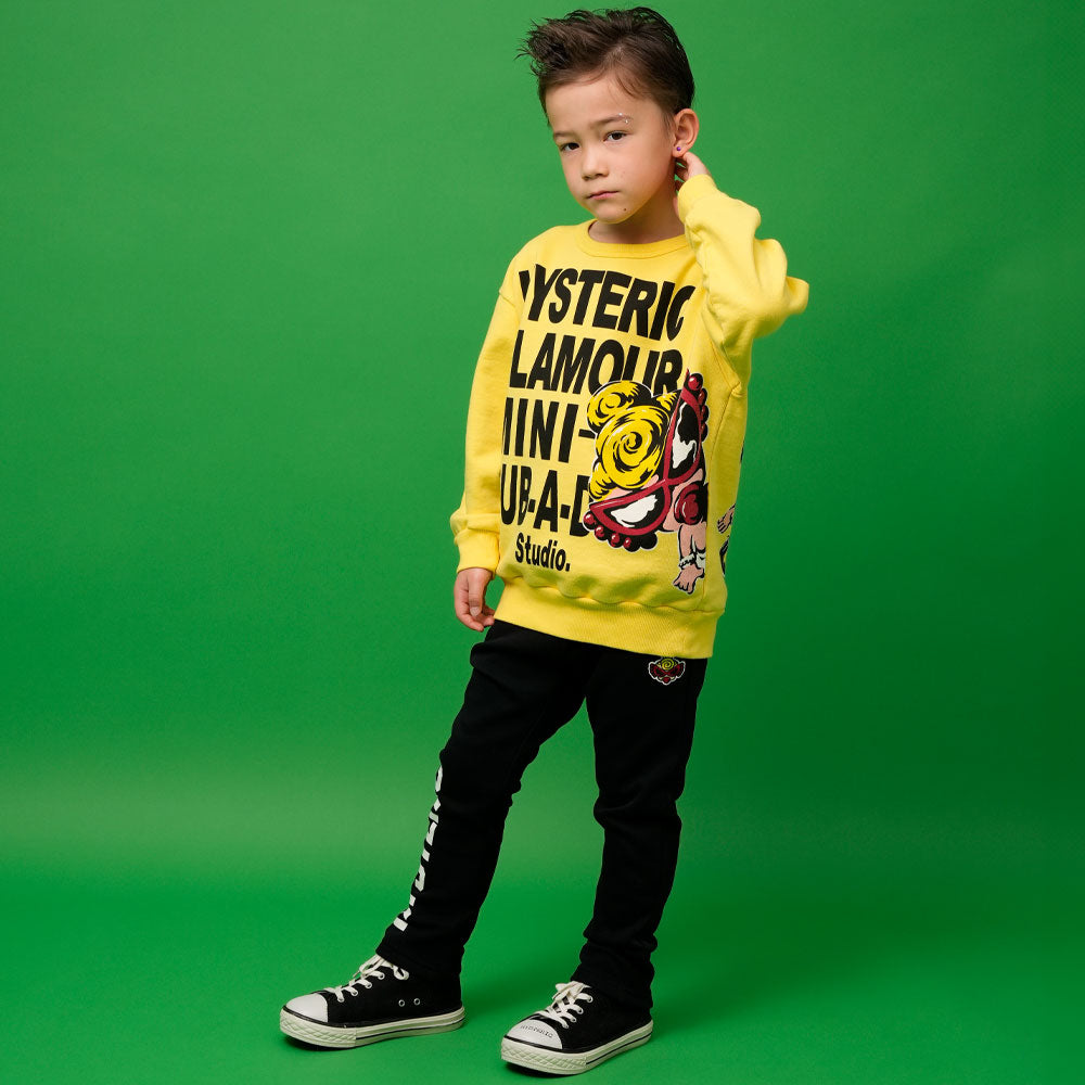 TAGGING MINI LOOPLUS 裏毛トレーナー