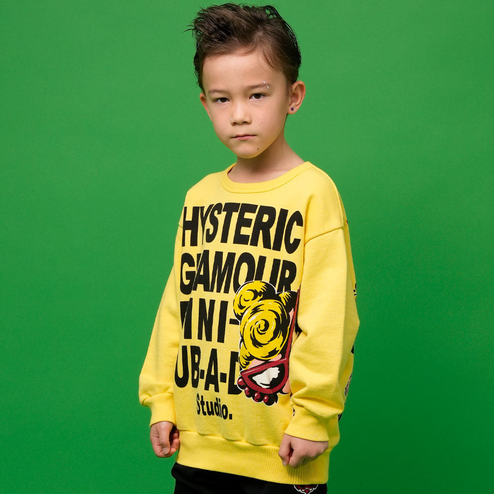 TAGGING MINI LOOPLUS 裏毛トレーナー