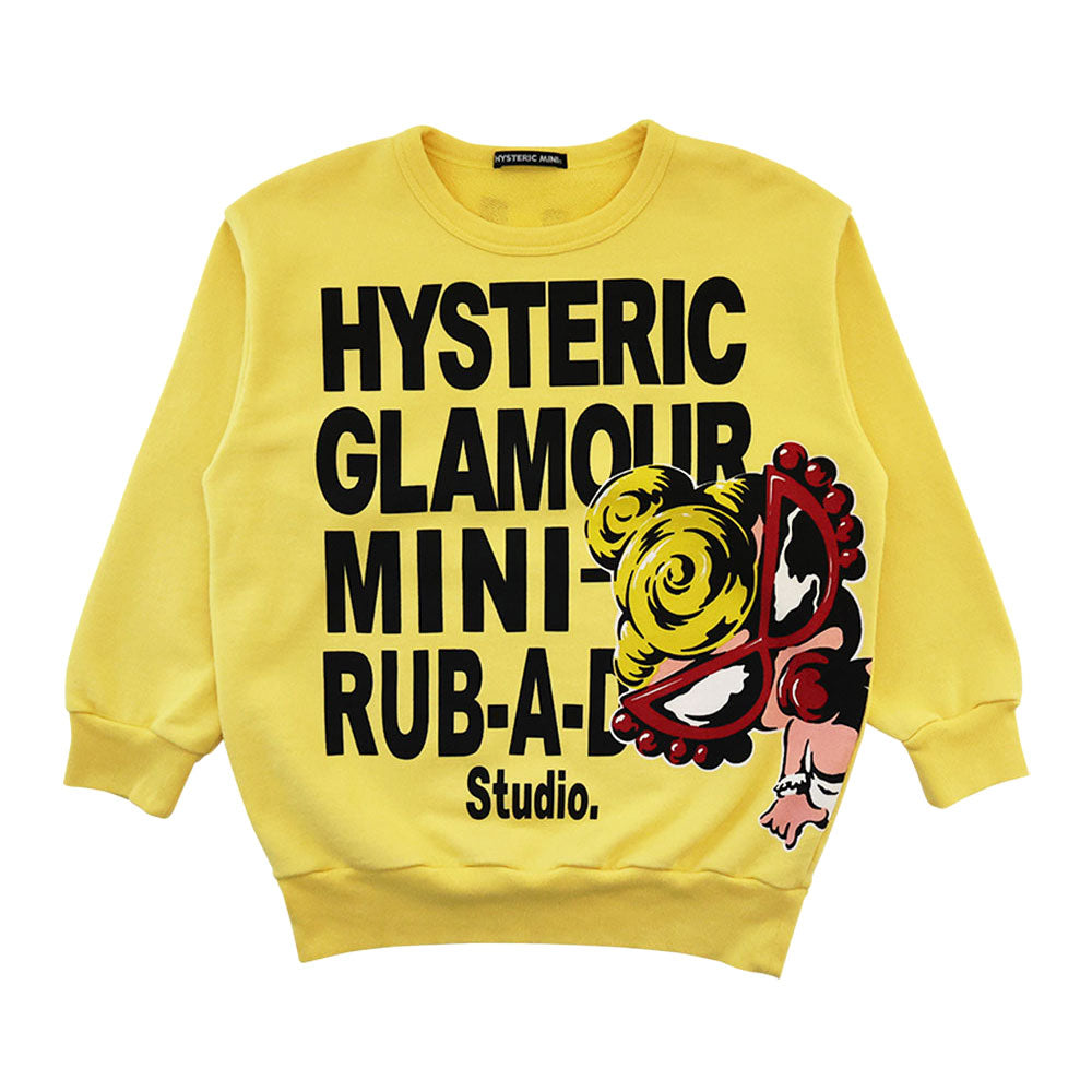 TAGGING MINI LOOPLUS 裏毛トレーナー