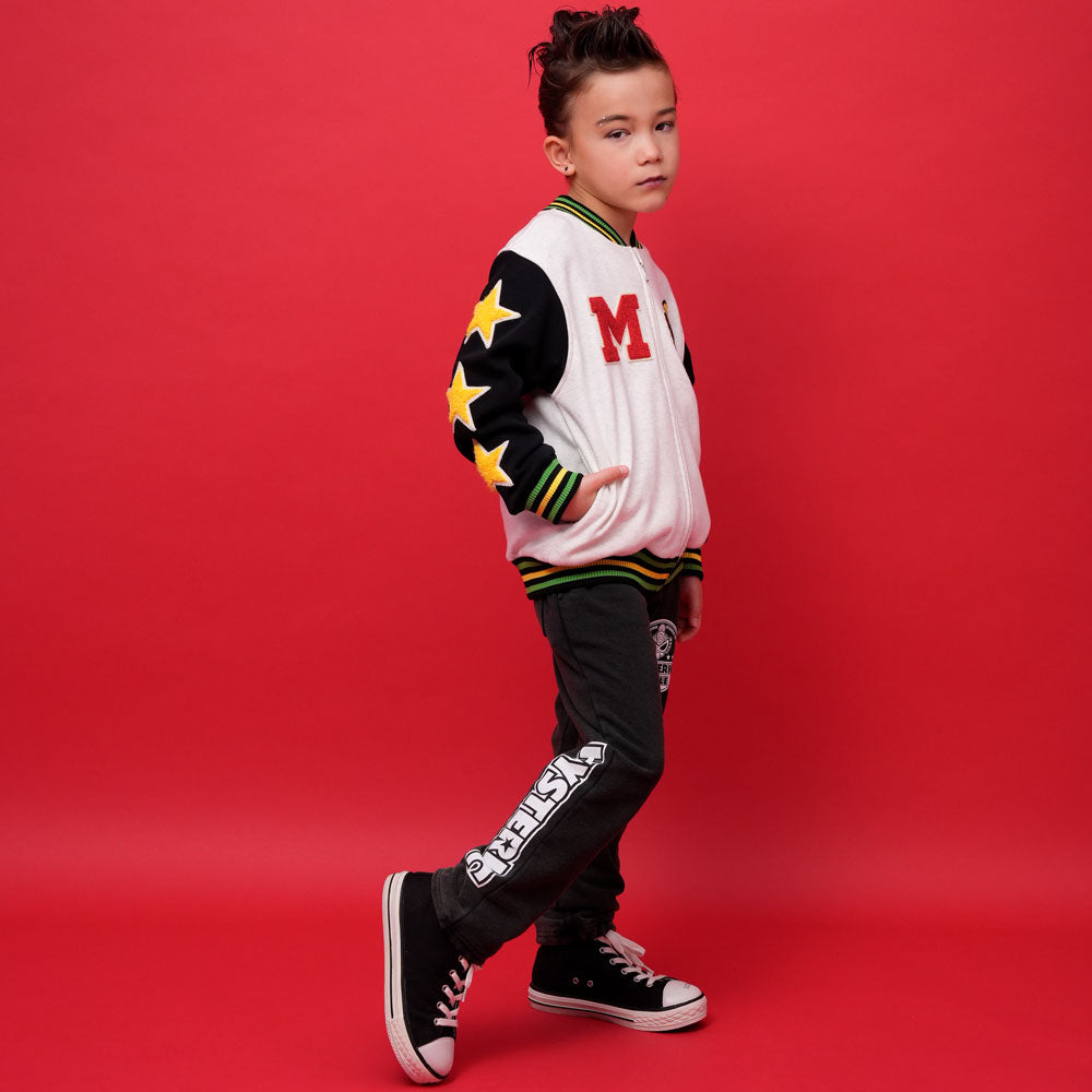 MINI FACE DIMPLE 裏毛スウェットパンツ