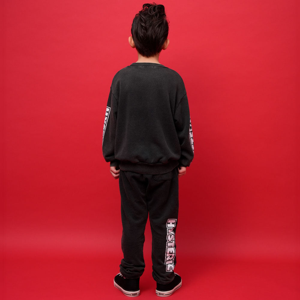 MINI FACE DIMPLE 裏毛スウェットパンツ