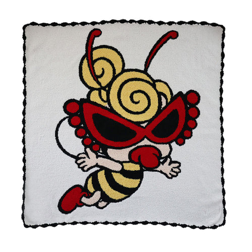 LITTLE BEE シェニールブランケット
